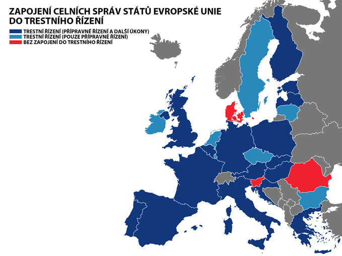 Zapojení Celních správ EU do trestního řízení