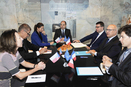 Andrej Babiš a Michel Sapin, 9. září 2014. Autor: Patrick Bagein