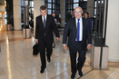 Andrej Babiš a Michel Sapin, 9. září 2014. Autor: Patrick Bagein