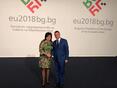 Ministryně financí Alena Schillerová s Vladislavem Goranovem, ministrem financí Bulharska, které nyní předsedá EU