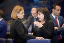 Alena Schillerová se slovinskou ministryní financí Matejou Vranicar Erman, ECOFIN, 22.6.2018