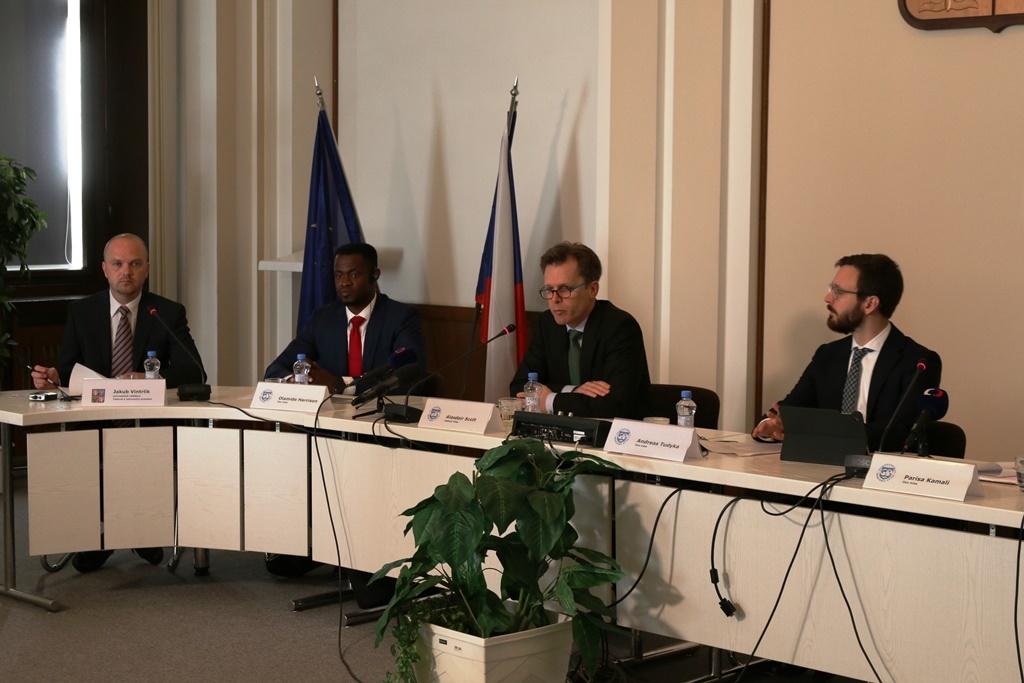 Tisková konference na závěr mise MMF v ČR - květen 2019 