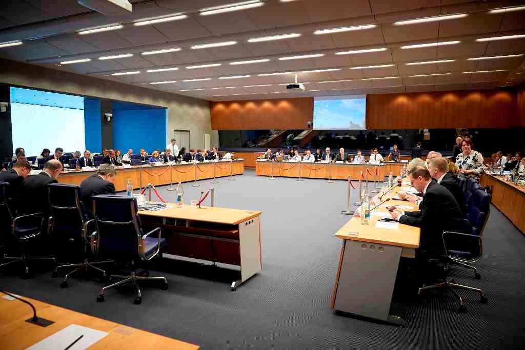 Zasedání ministrů financí a hospodářství zemí Evropské unie (Rada ECOFIN) - červen 2019