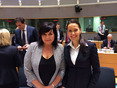Ministryně financí Alena Schillerová a Lenka Dupáková, náměstkyně ministryně fnancí, 23.1.2018