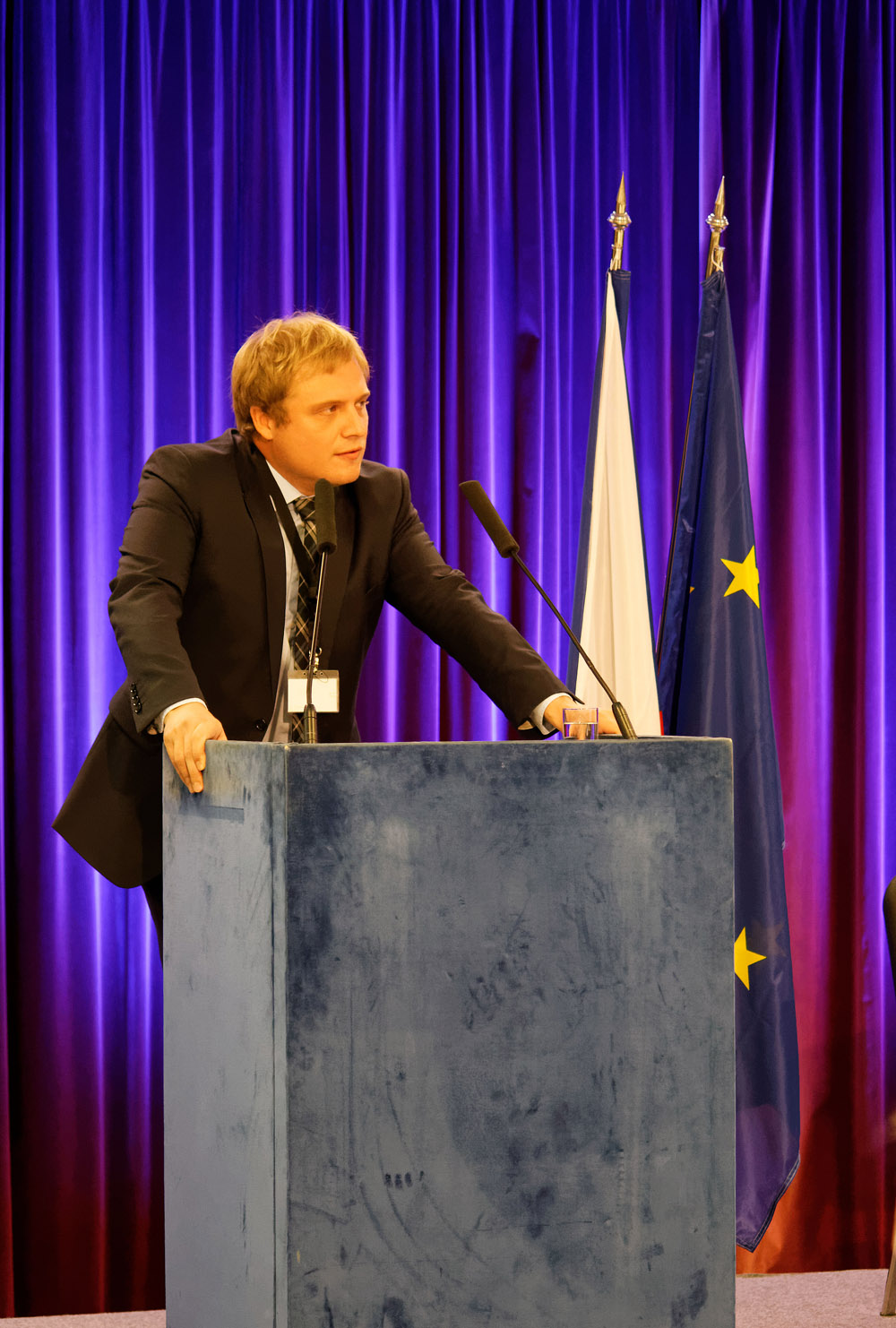 Karel Blaha, ředitel odboru Státní dozor Ministerstva financí, 11.11.2015