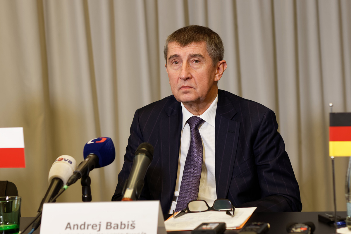 Briefing ministra financí Andreje Babiše a německého ministra financí Wolfganga Schäuble, 10.12.2015