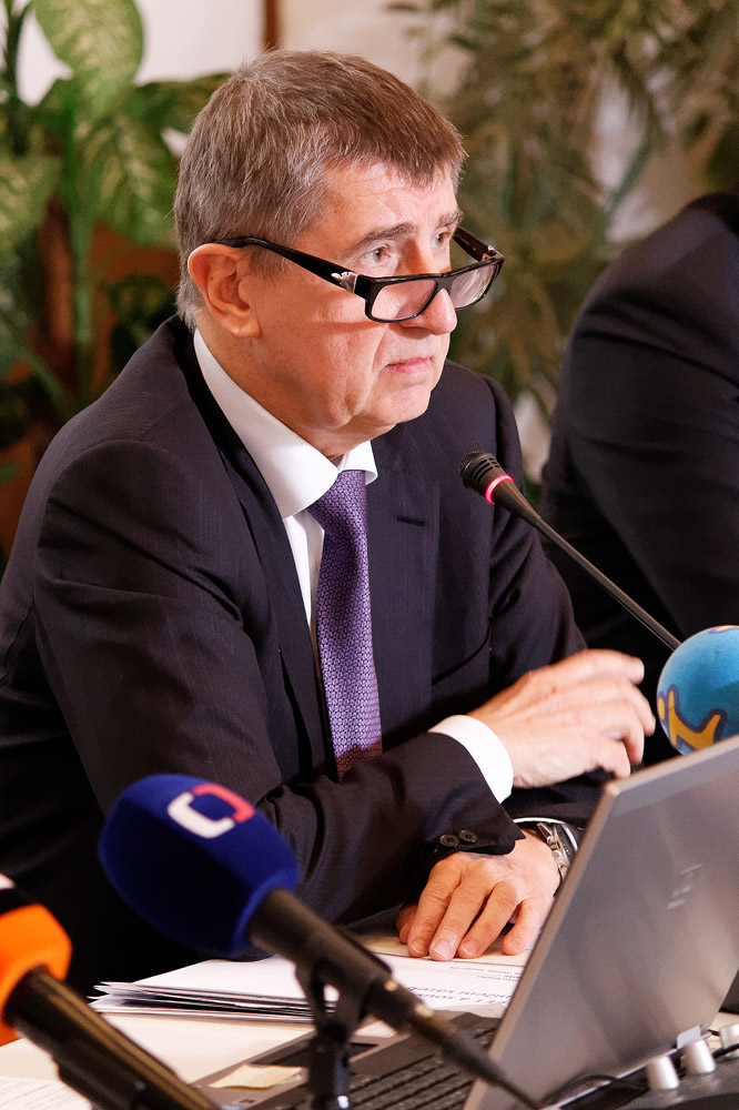 Ministr financí Andrej Babiš, 2.2.2016