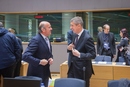 První místopředseda vlády a ministr financí Andrej Babiš na jednání Rady EU pro hospodářské a finanční záležitosti (ECOFIN) - 27. ledna 2017 v Bruselu