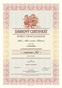 Vzor - dárkový certifikát - jarní emise 2014