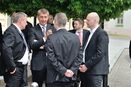 Andrej Babiš na společném jednání vlád ČR a SR ve Skalici, 24.4.2014