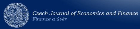 Logotype - web site Czech Journal of Economics and Finance