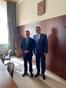 Czech Minister of Finance and President of the ECOFIN Council Z. Stanjura and President of the Eurogroup and Irish Minister of Finance P. Donohoe