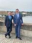 Czech Minister of Finance and President of the ECOFIN Council Z. Stanjura and President of the Eurogroup and Irish Minister of Finance P. Donohoe